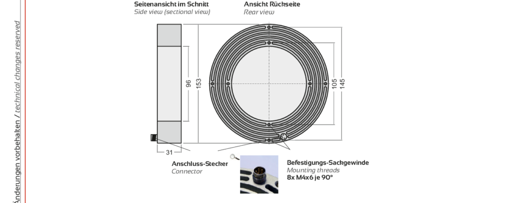 Maßzeichnung HELIOS-L
